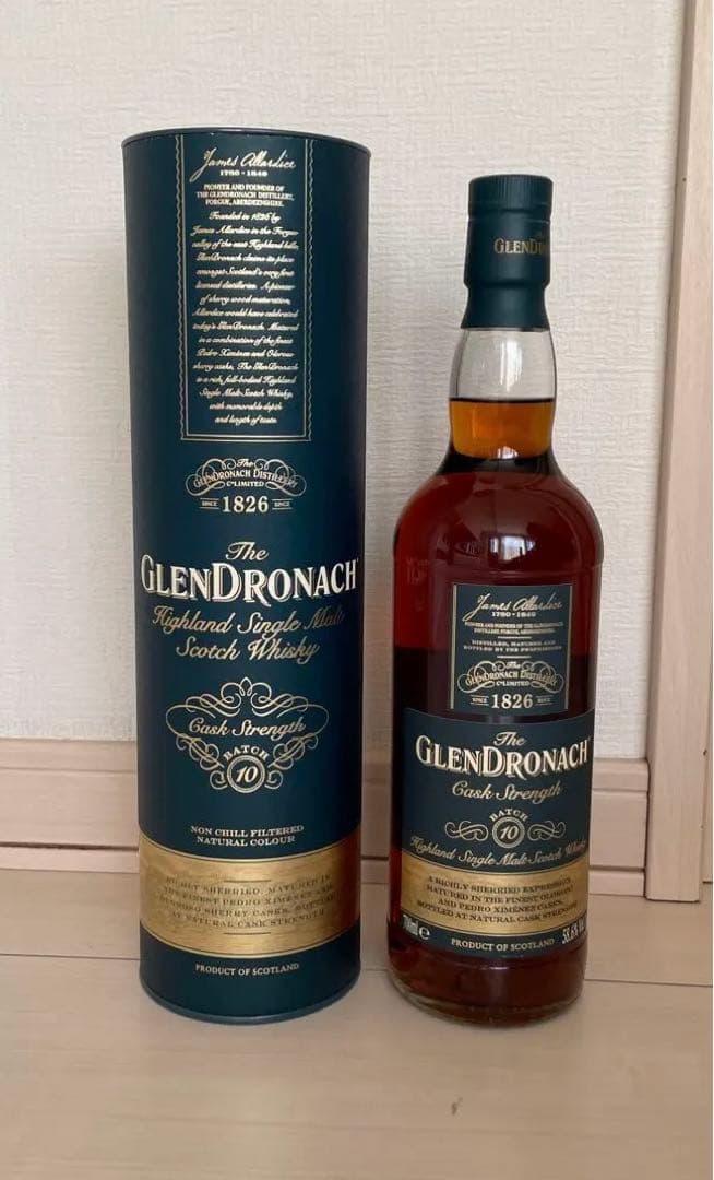 グレンドロナック　カスクストレングス　バッチ10 58.8% 新品　ウイスキー