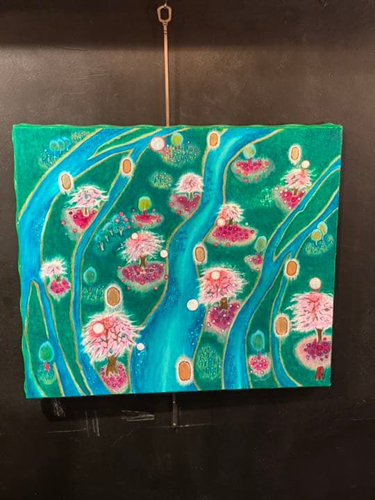 【アクリル画】商品名 小判伝説21記憶　新品