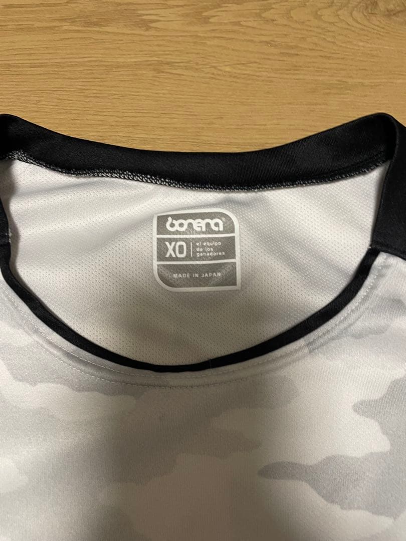 桐生第一高校サッカー部　ユニフォーム　長袖　XO bonera