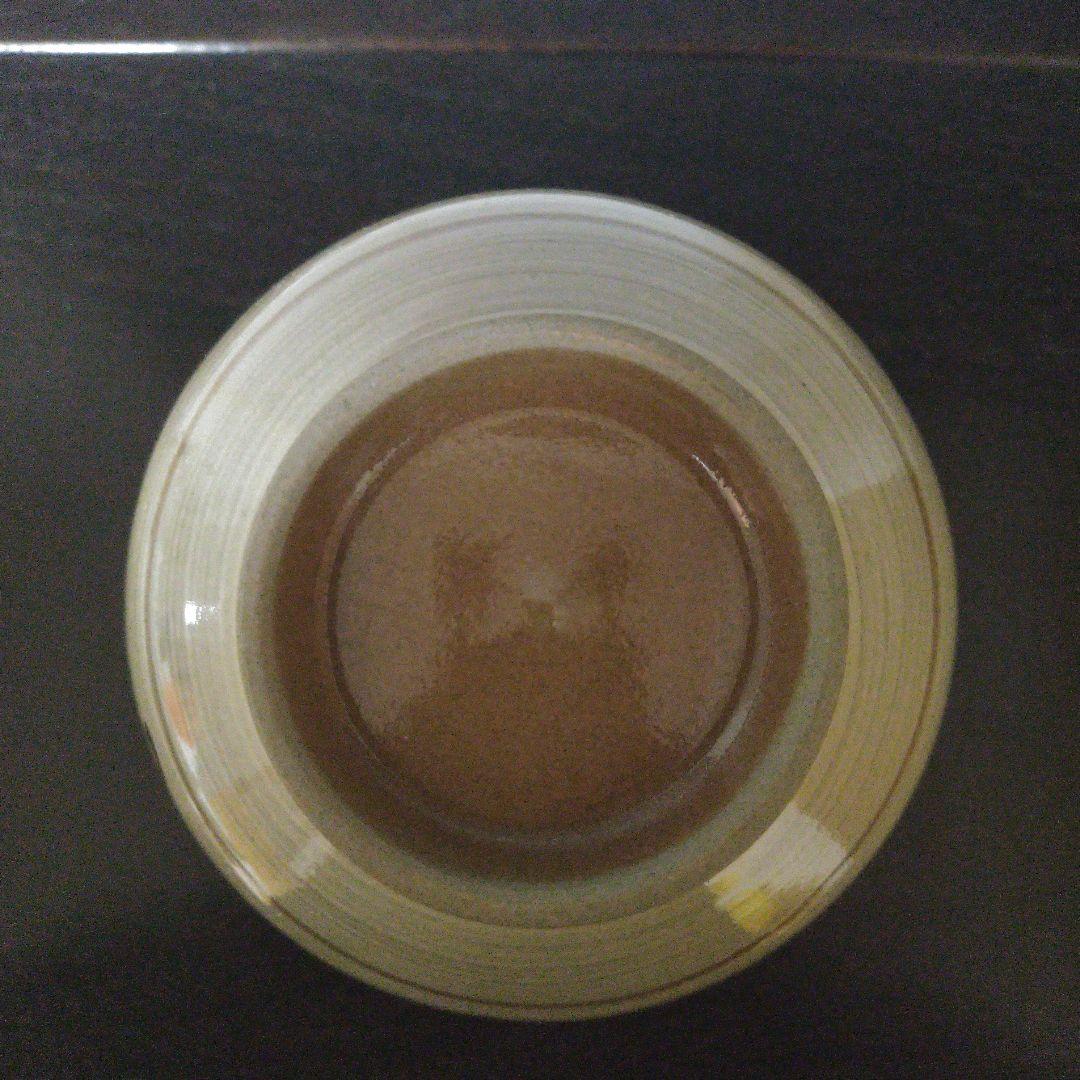 NO652 刷毛目魚文徳利　作家物　銘あり[土丁]