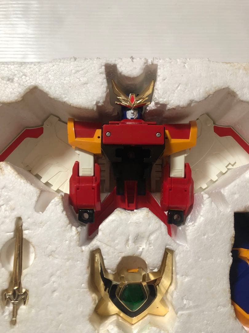 完備品　TOMY トミー　超無敵合体ゴッドライジンオー　当時物