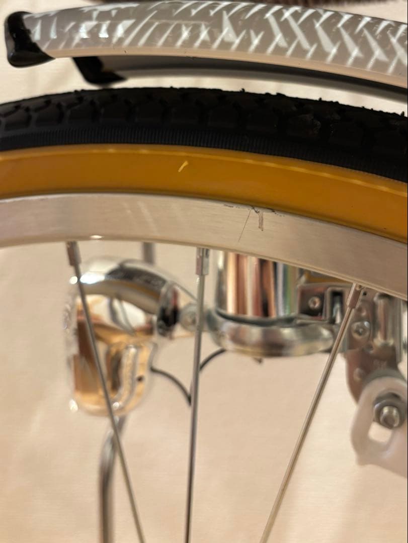 【引き取り限定】新品　自転車　24インチ　ルピナス(カゴ交換済み)