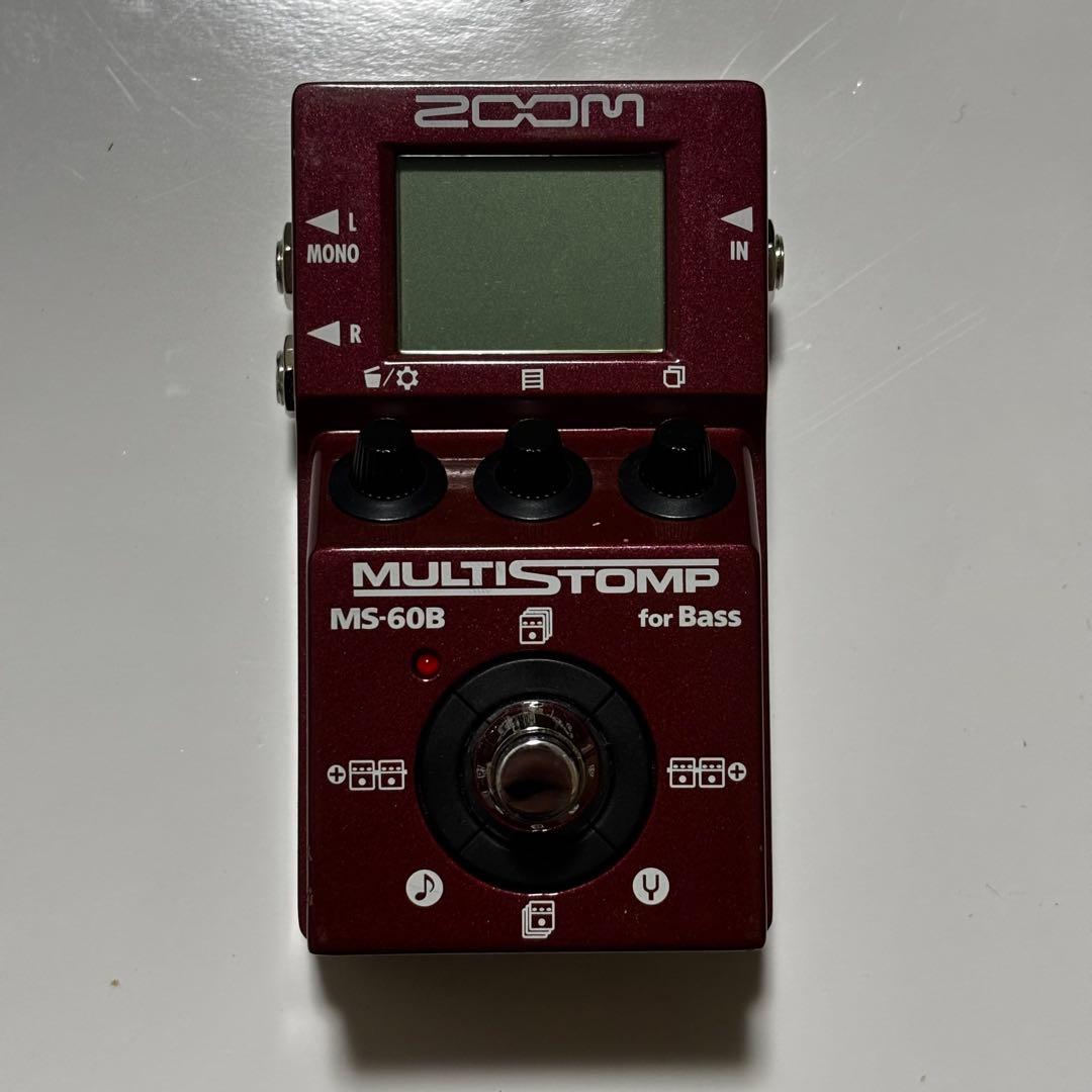 ベース ZOOM MS-60B MULTI STOMP for Bass