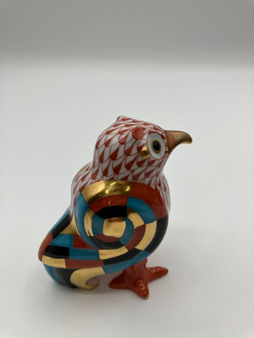 ヘレンド オウル 世界のフクロウ 箱　中国 限定3000体