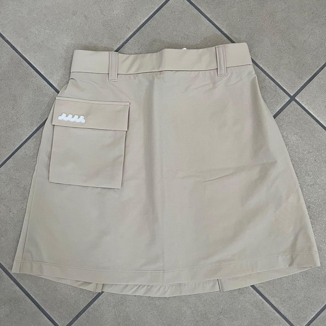 【新品】muta MARINE ムータマリン　スカート　ベージュ　3WL ゴルフ