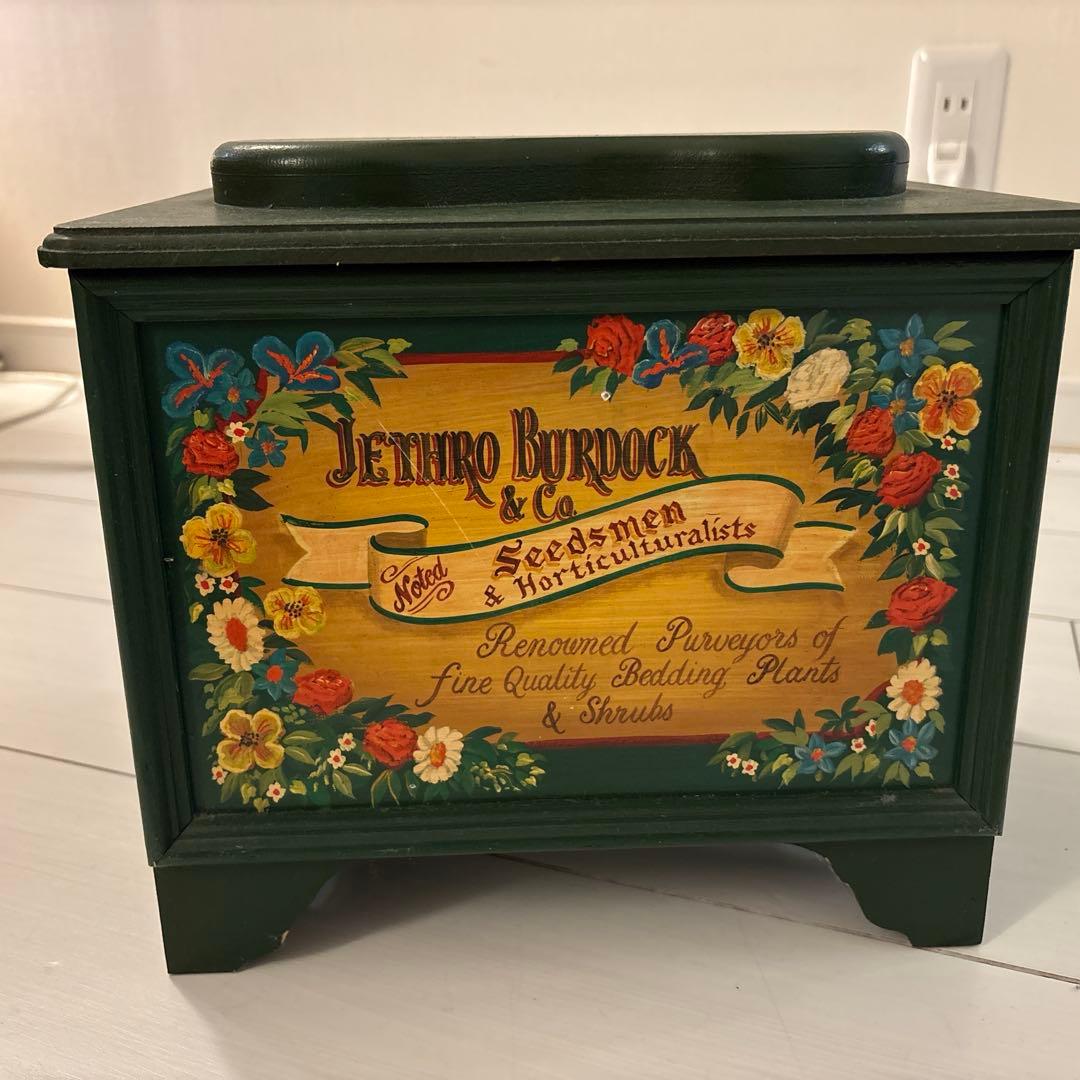 Jethro Burdock ヴィンテージボックス　シューズケアボックス