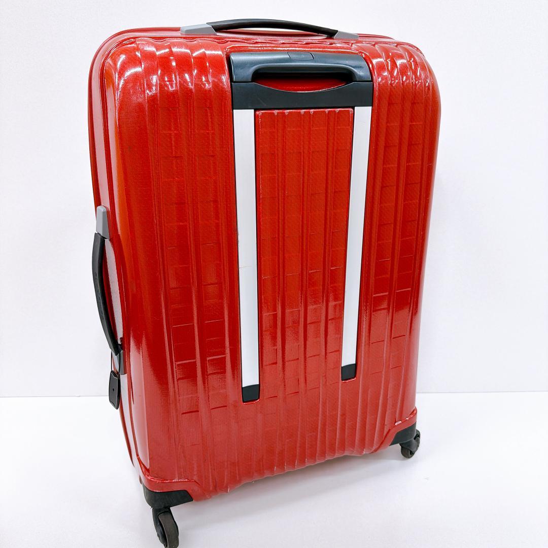 【良品】Samsonite サムソナイト スーツケース スピナー81 レッド