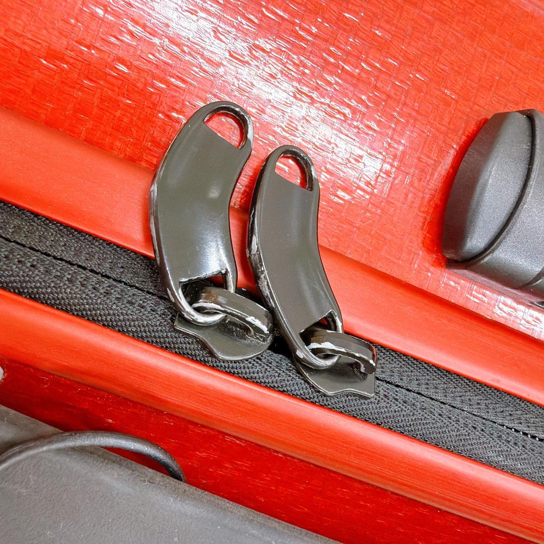 【良品】Samsonite サムソナイト スーツケース スピナー81 レッド