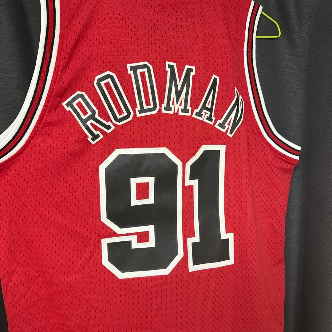 シカゴ・ブルズ ロッドマン 91 ユニフォーム M
