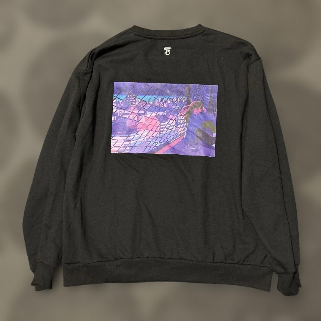 nqrse　泡沫の夜　刺繍トレーナー なるせ ししゅうのトレーナー