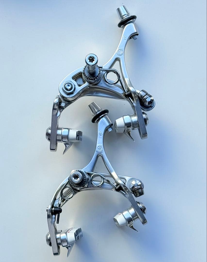 【超美品】カンパニョーロ アテナ キャリパーブレーキ (スペアシュー付き)