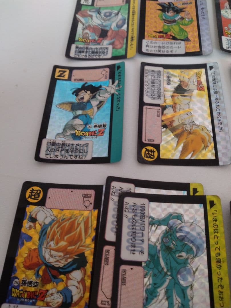 ドラゴンボールカードダス　キラ39枚+ノーマル224枚　説明必読