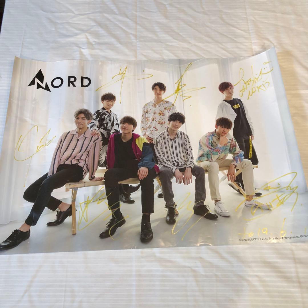 〈訳あり品〉　NORD サイン入りグループポスター