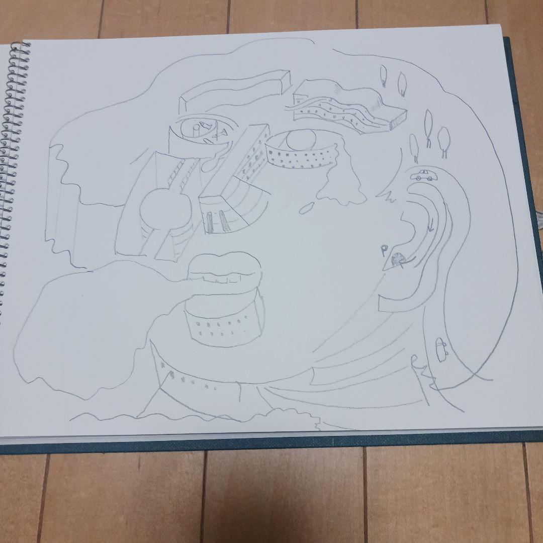 く*に様 絹谷幸二 デッサン、ぺん画、他