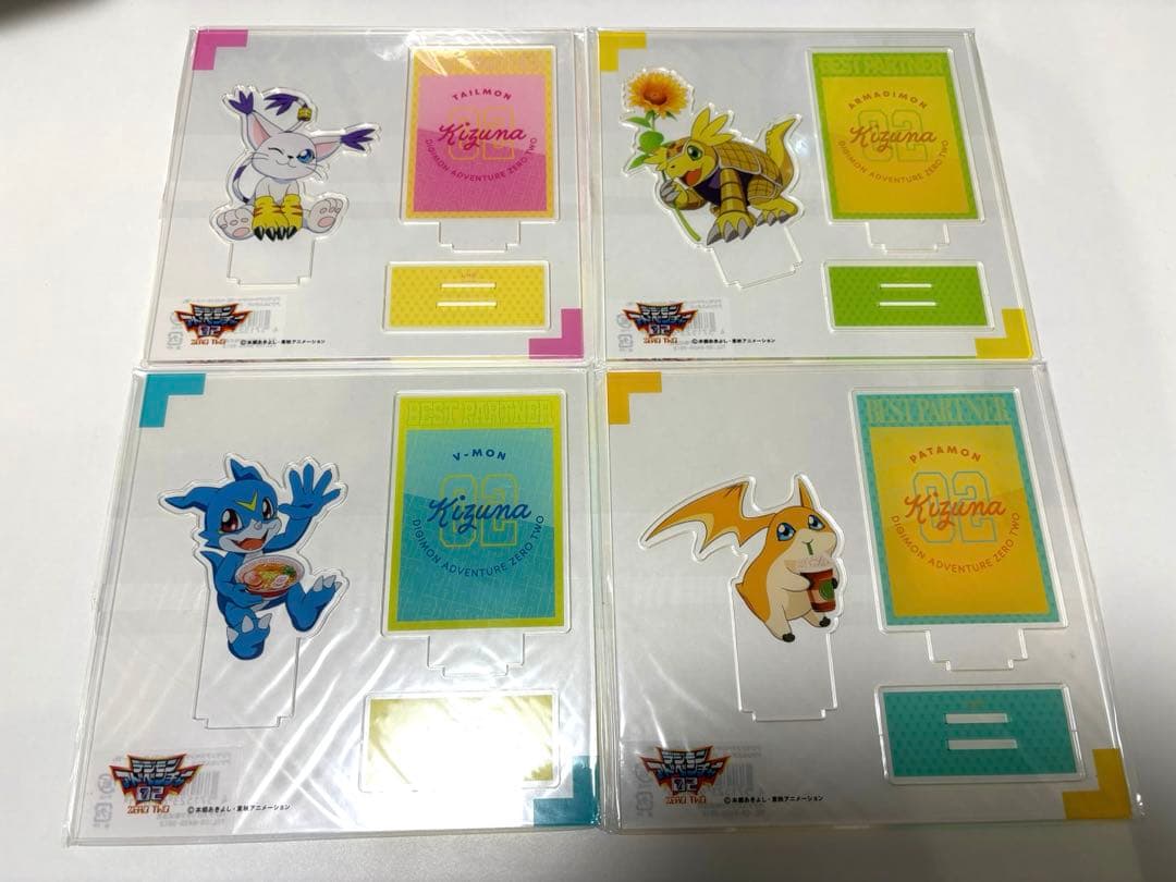 デジモンアドベンチャー02ベストパートナー「絆」アクリルスタンド 全12種類