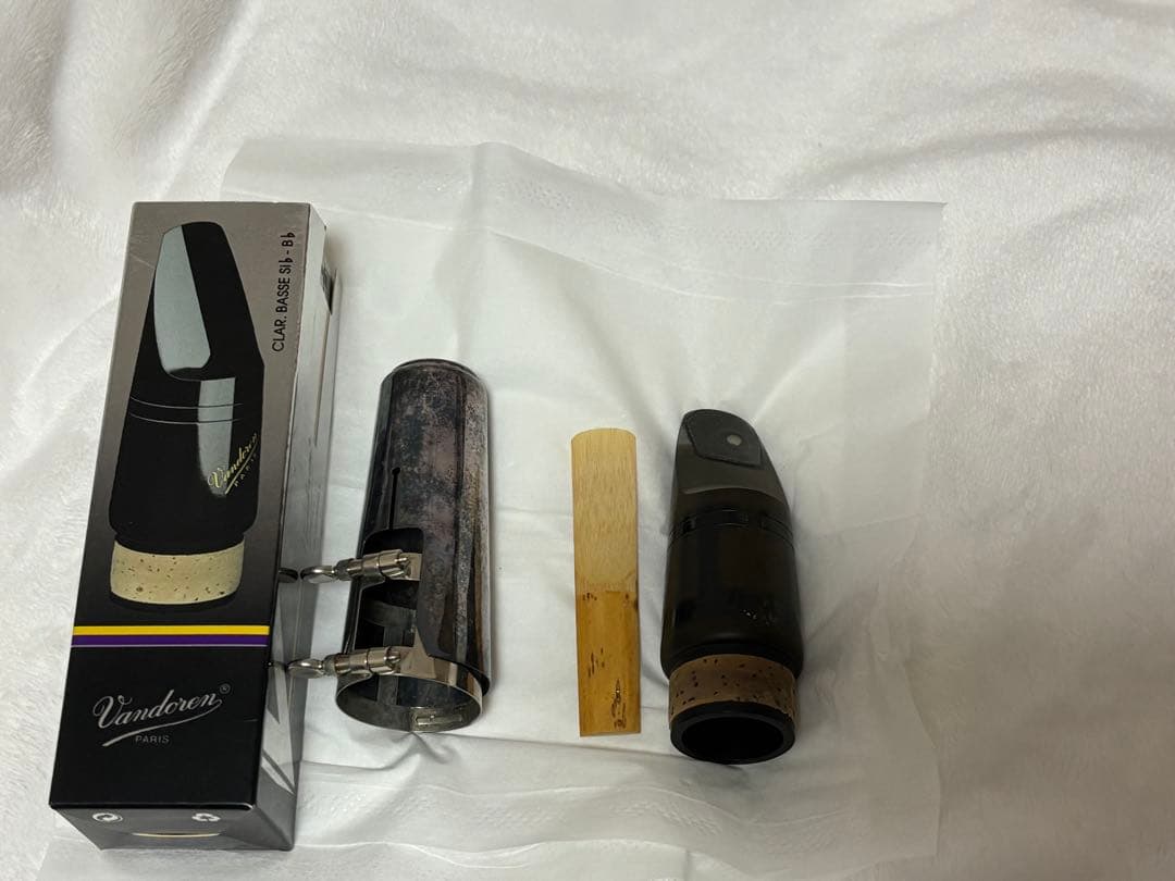 B40 バスクラリネット マウスピース リガチャー キャップ リードセット