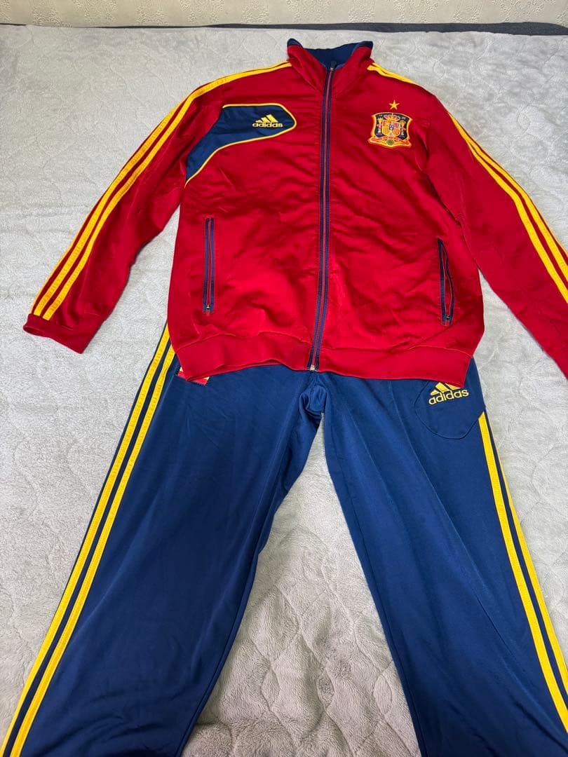 激シブ！アディダス　スペイン代表 adidas ジャージ上下セット　希少！O