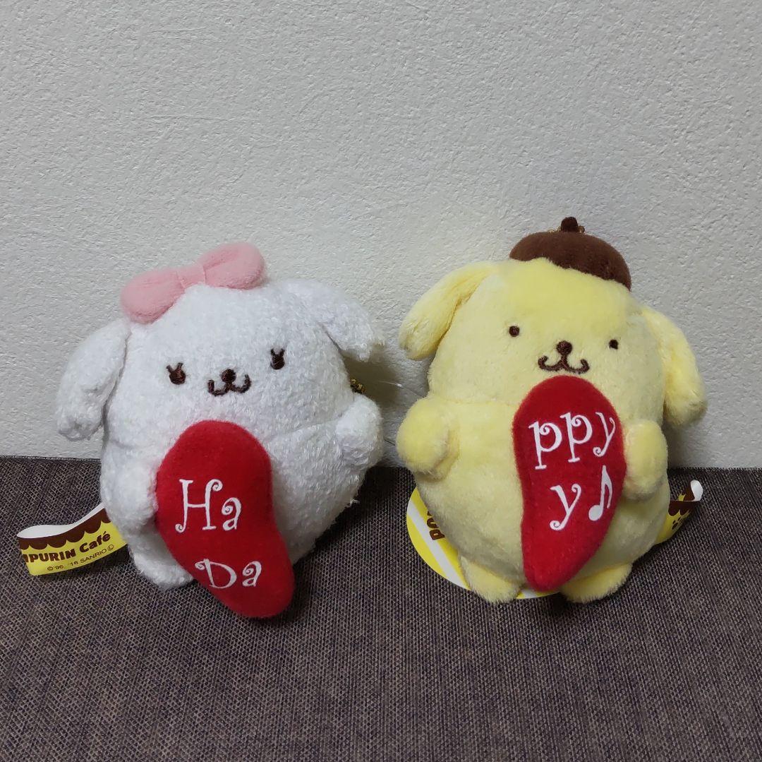 ポムポムプリン&マカロン カフェ限定 マスコット