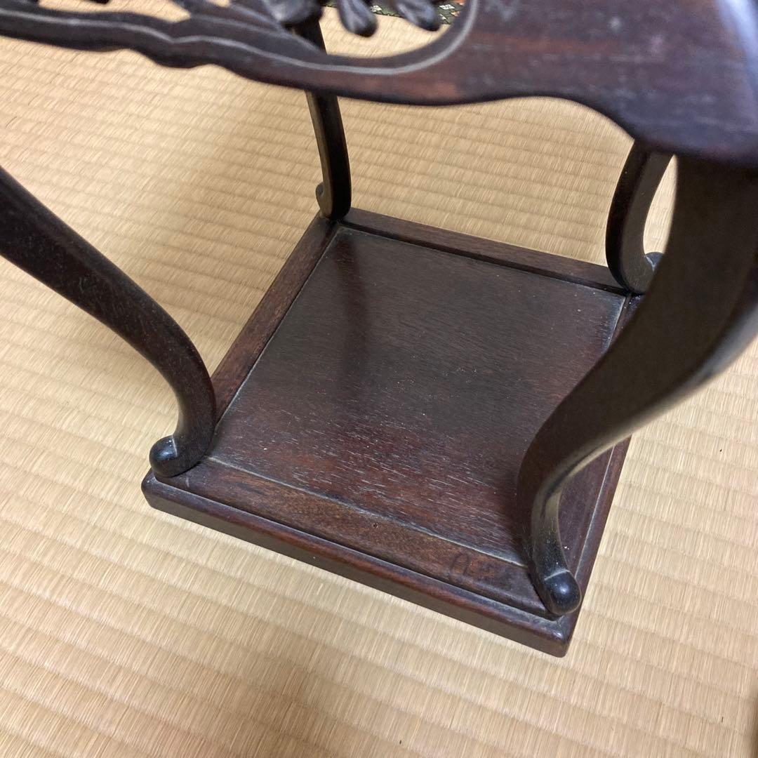 木製　花台　香炉台　飾り台