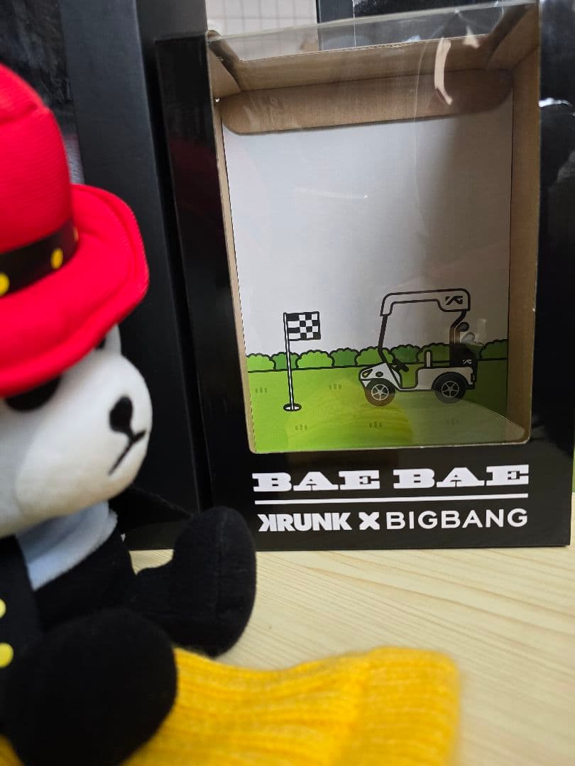 BIGBANG　ゴルフヘッドカバー　２点セット　ぬいぐるみ
