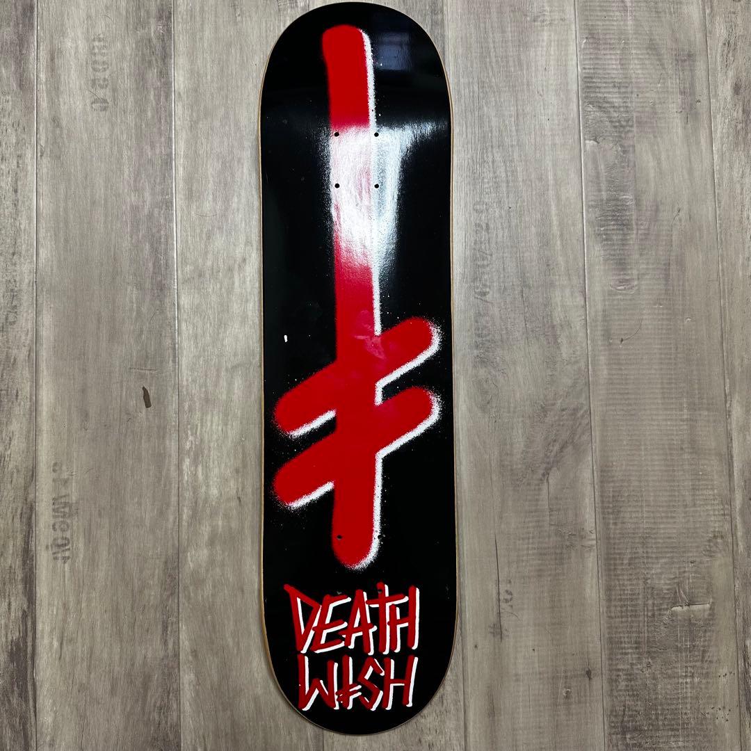 Deathwish SkateboardsBlack/Redスケートボードデッキ