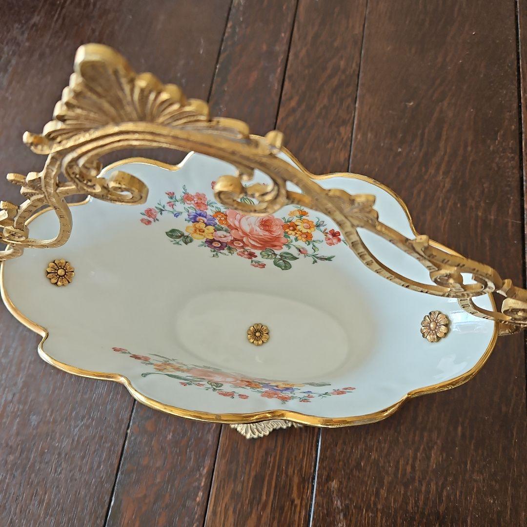 装飾用ポーセリンバスケット