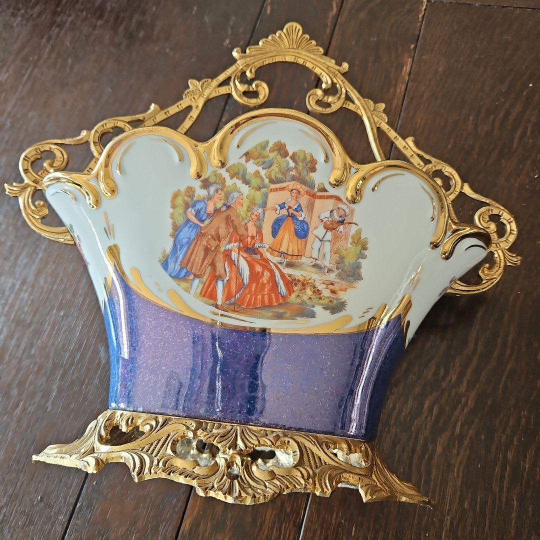 装飾用ポーセリンバスケット