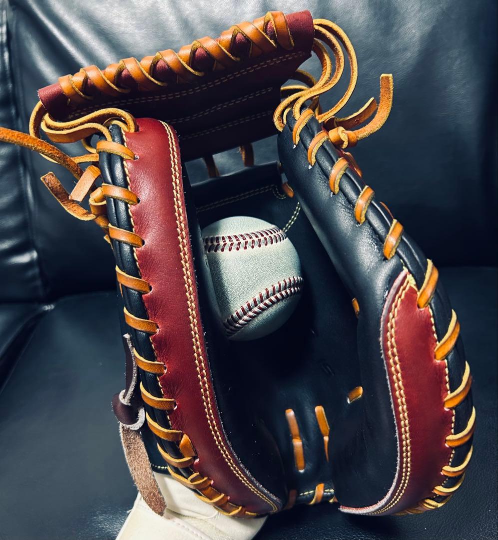 ZETT プロステイタス オーダー キャッチャーミット 小林 屋外未使用型付け済