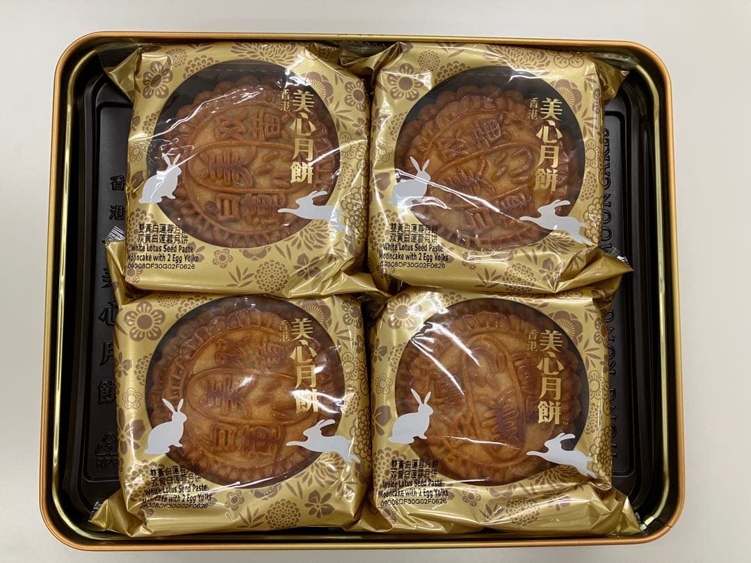 美心 白蓮蓉月餅 4個入り