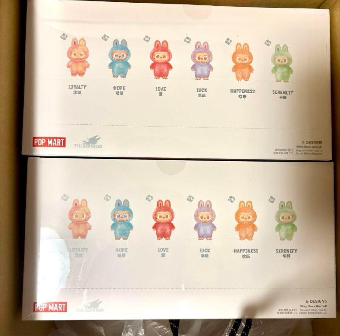 LABUBU Big into Energy ぬいぐるみ アソート box ×2