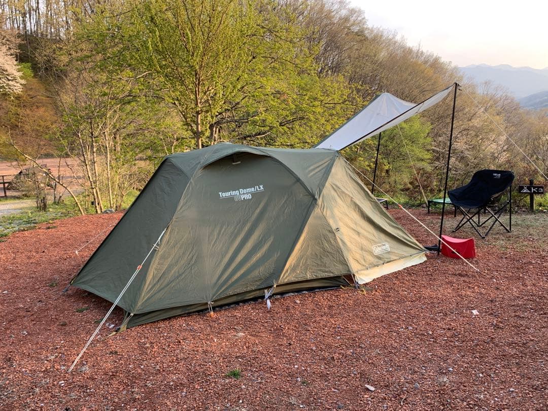 コールマンツーリングテントLX アルミポール仕様　新Gシート付き