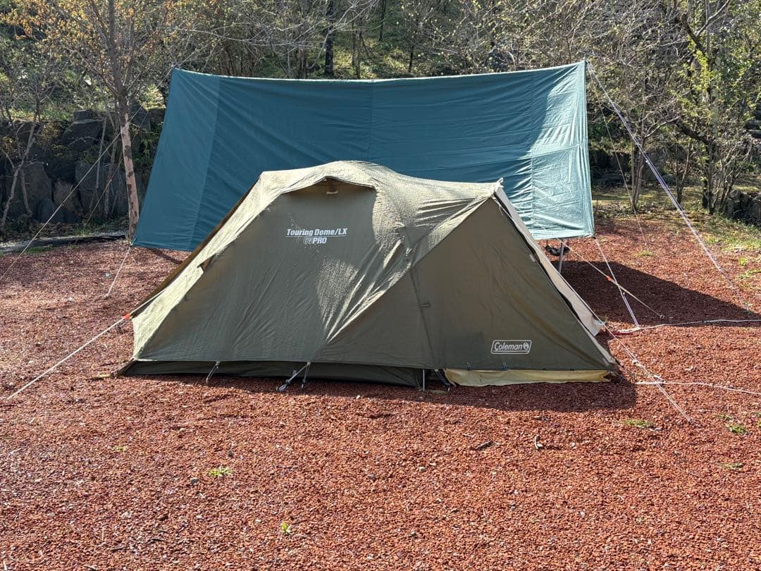 コールマンツーリングテントLX アルミポール仕様　新Gシート付き
