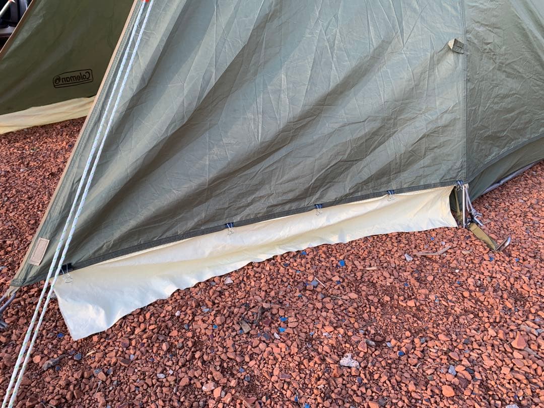 コールマンツーリングテントLX アルミポール仕様　新Gシート付き