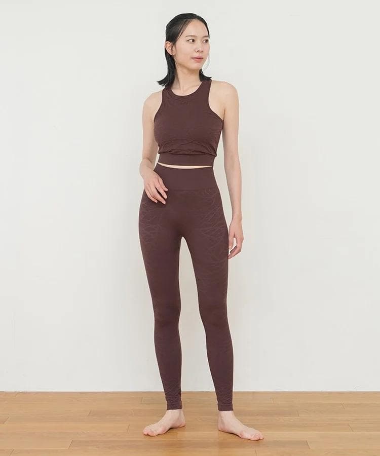 【SUKALA】ジオメトリックアクティブブラトップ&レギンスセット