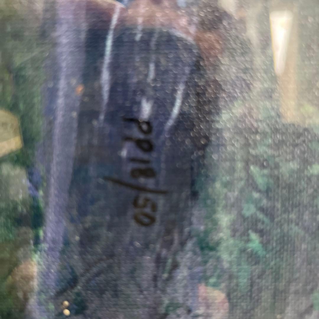 ディズニー、シルクスクリーン白雪姫と7人の小人　世界限定18/50保証書有り。