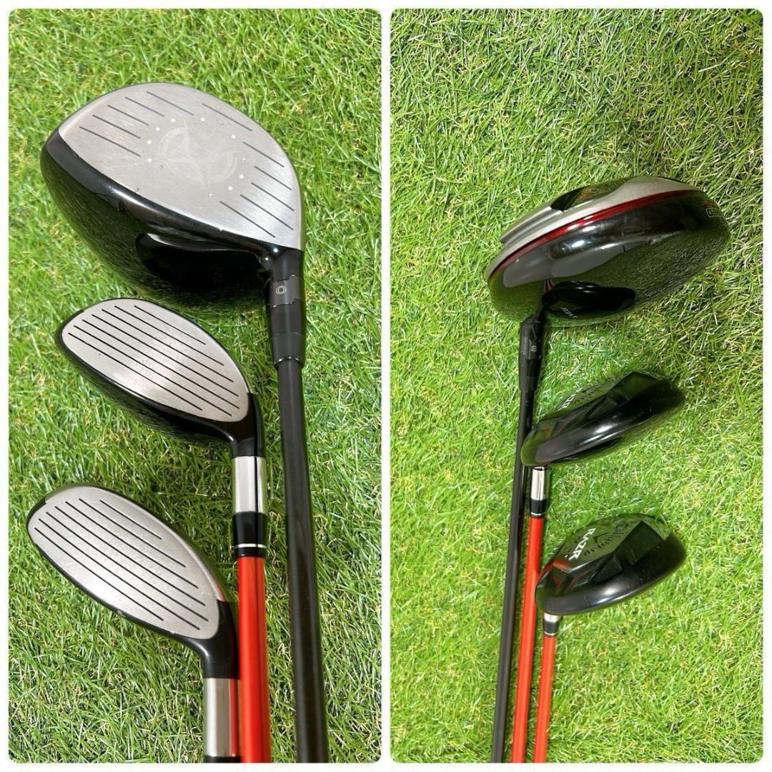 キャロウェイ ゴルフ クラブセット メンズ 13本 初心者 左 S レフティ