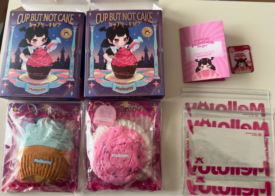 メロジョイ カップケーキか？ シーソルト&いちごミルク2個セット