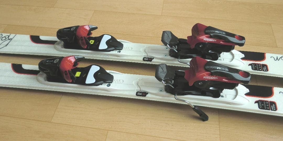■■送料無料■ロシニョール■女性用スキーセット■板154靴25.5■メンテ付■■