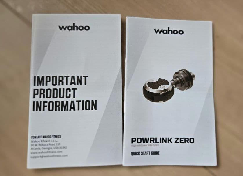 Wahoo PowerLink Zero パワーメーター　片足計測モデル