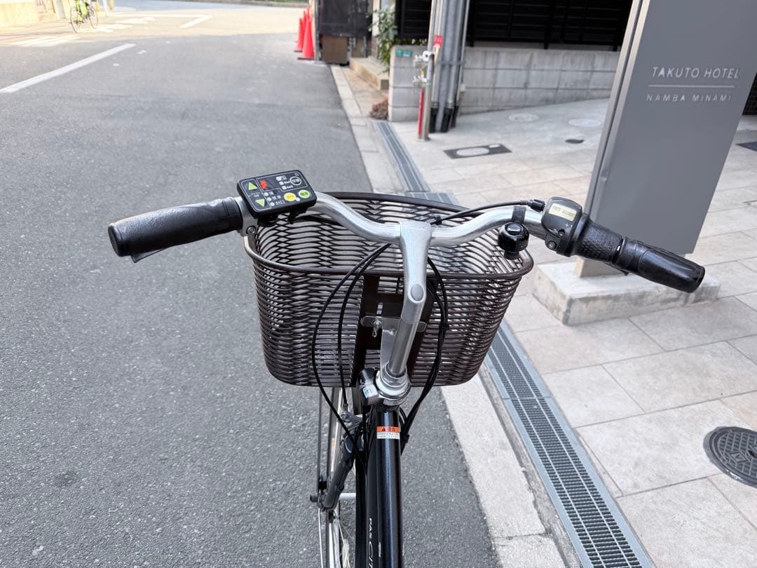 大阪府　ヤマハ　シティタイプ 電動アシスト自転車 バッテリー8.7ah