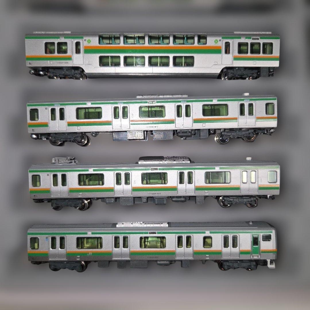 現状品 KATO E231系 東海道線・湘南新宿ライン 10両セット②