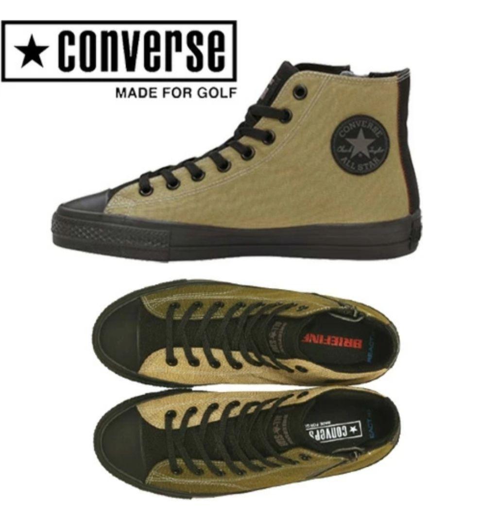 ブリーフィング コンバースオールスター スパイクレスゴルフシューズ 25.5cm