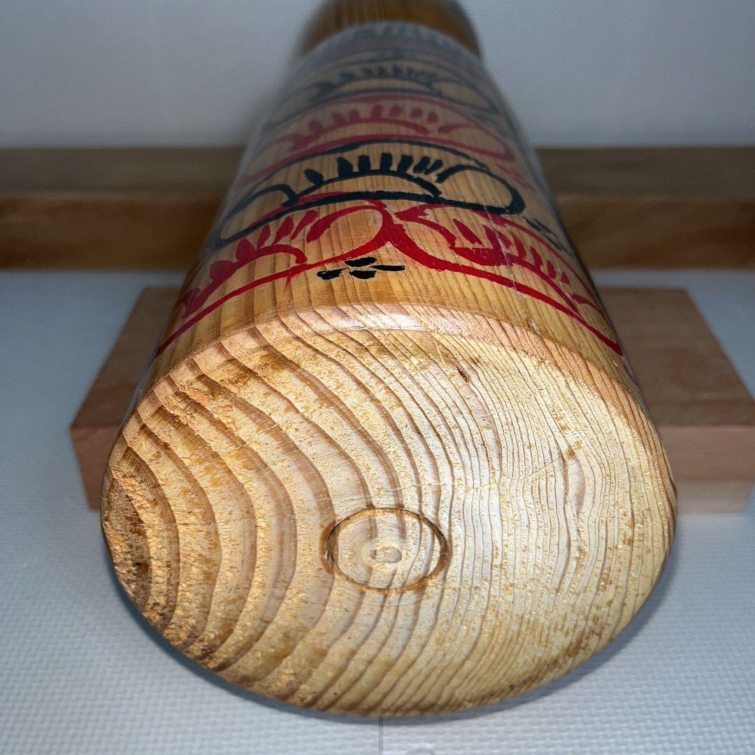 ⭕️⭕️2尺大型　伝統こけし　姫子松材　木地山こけし　現代の名工　小椋久太郎