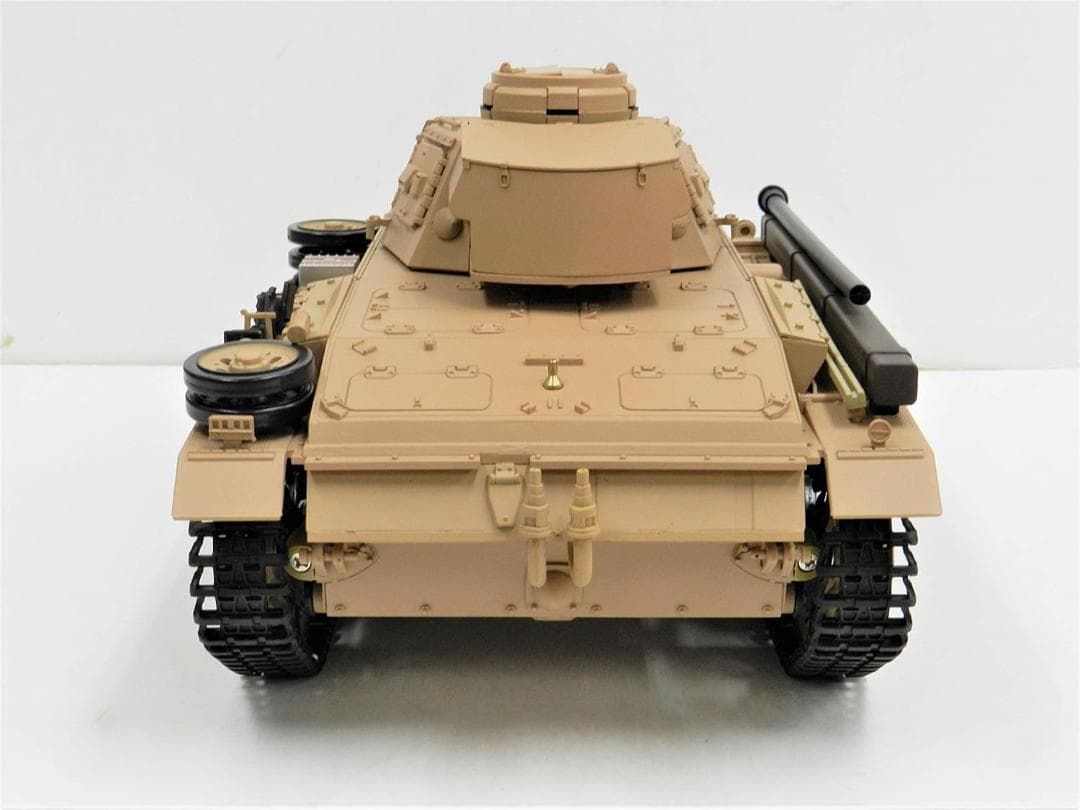 技術基準適合証明済 ヘンロン 1/16 戦車ラジコン ドイツ陸軍 Ⅲ号 H型
