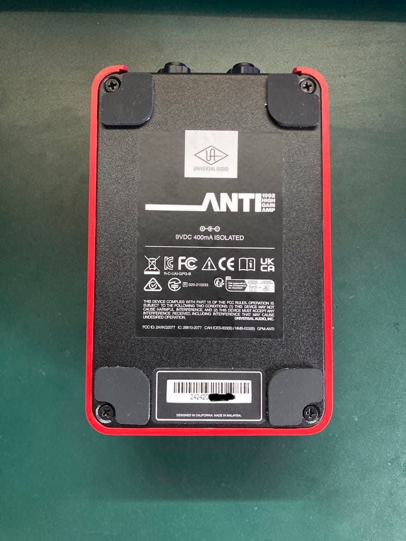 ギター Universal Audio UAFX ANTI 1992