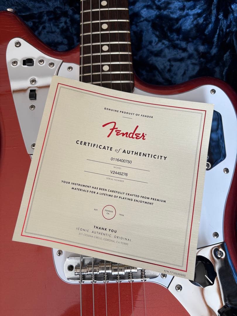 FENDER USA Johnny Marr Jaguar メタリックコッパー