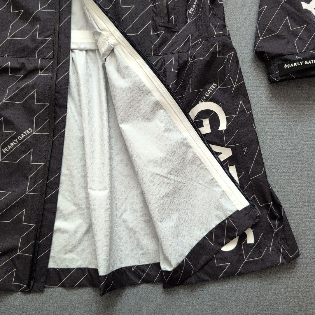 【未使用】パーリーゲイツ　3way千鳥柄レインワンピース 収納ポーチ　L