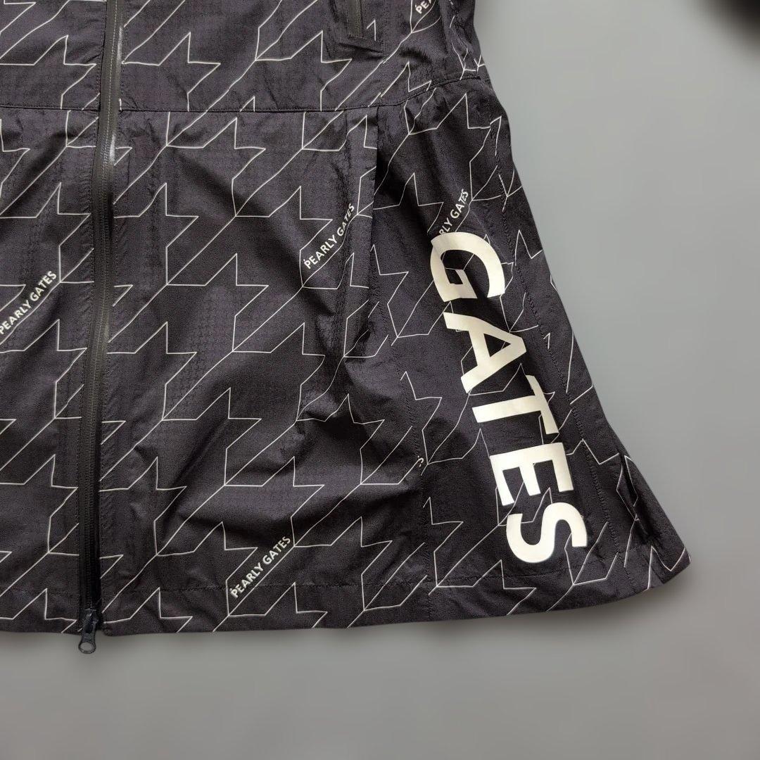 【未使用】パーリーゲイツ　3way千鳥柄レインワンピース 収納ポーチ　L