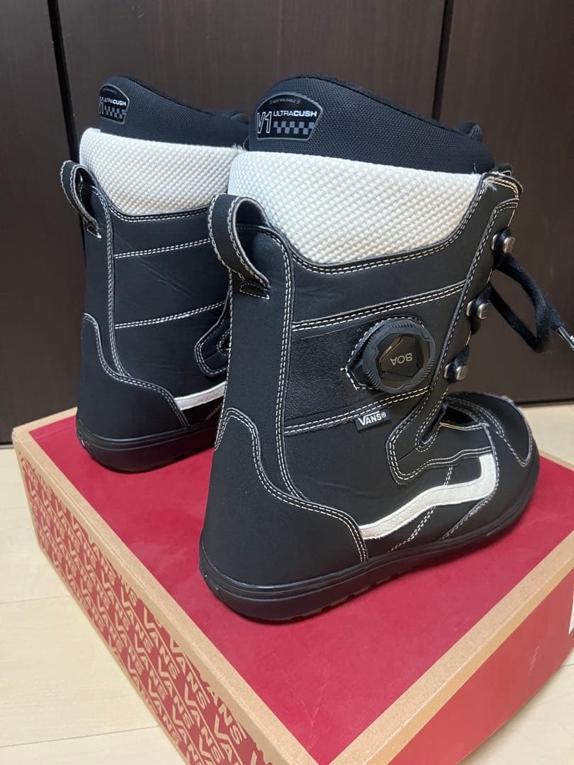 VANS スノーボードブーツ ブラック/ホワイト