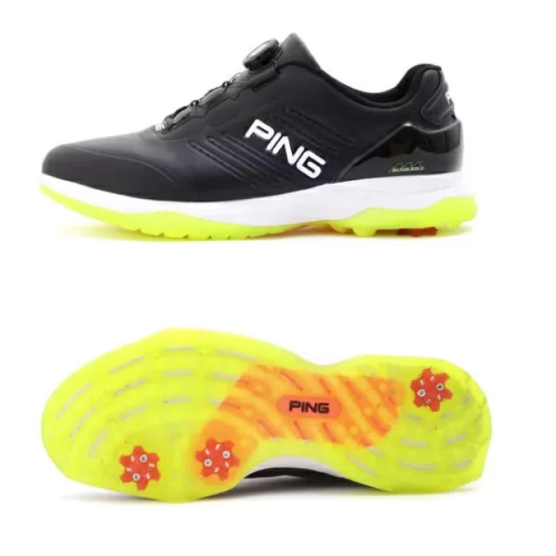 【新品】PING／ゴルフシューズ／26cm